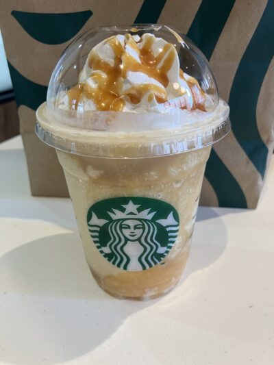 バナナアフォガートフラペチーノ