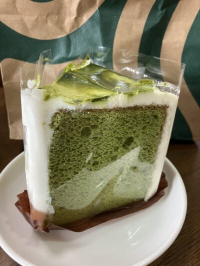 スターバックス「抹茶シフォンケーキ」
